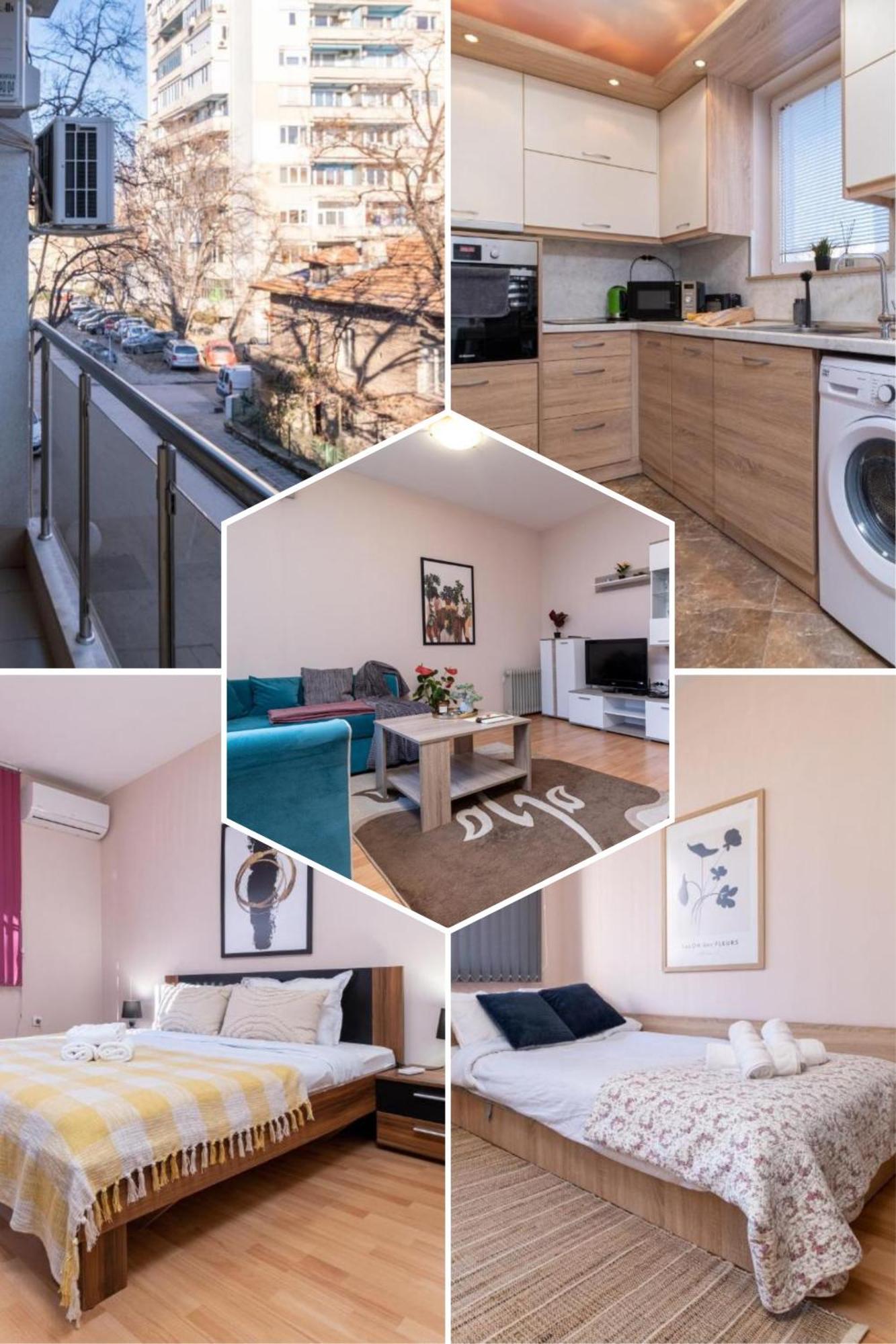 Comfortable 2Br Urban Getaway In City Center Plowdiw Exterior foto